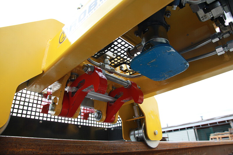 Hubzylinder des hydraulischen Schienenumsetzgeräts