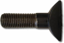 Hook bolt Hs 26: track K; length 65 mm; weight 0.475 kg